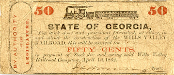 $0.50 G-1503 Wills Valley RR